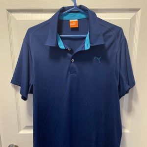 Puma mens golf shirt large